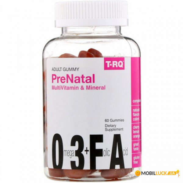      T-RQ (Prenatal Multivitamin and Mineral) 60     --