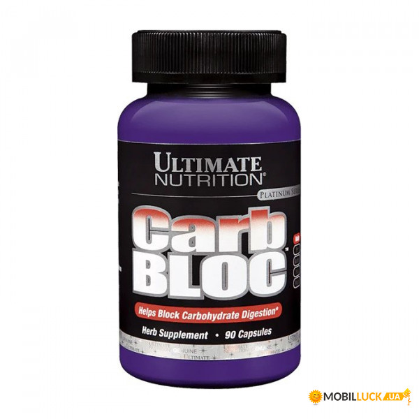  Ultimate Nutrition Carb Bloc 500 mg 90  