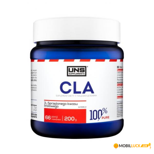   UNS 100% Pure CLA - 200 g 100-33-2141217-20