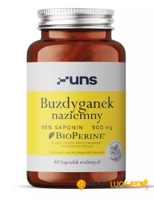  UNS Vitamins Buzdyganek naziemny 60 caps