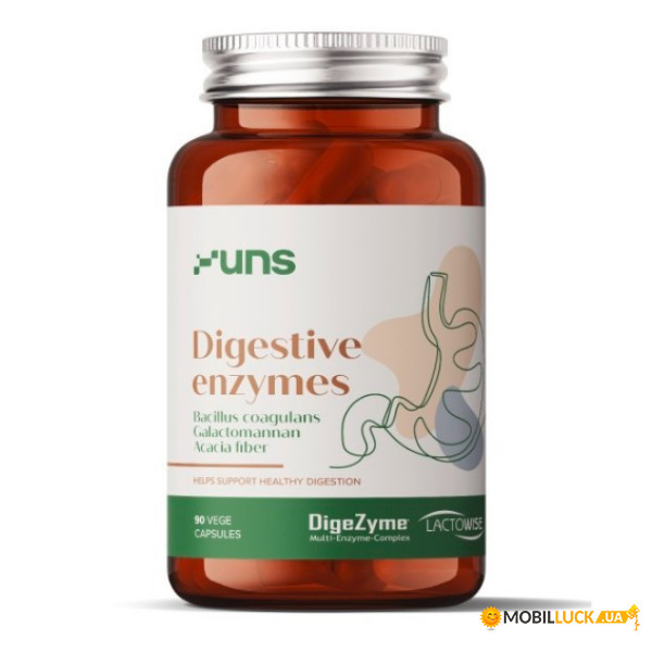  UNS Vitamins Digestive enzymes - 90veg caps