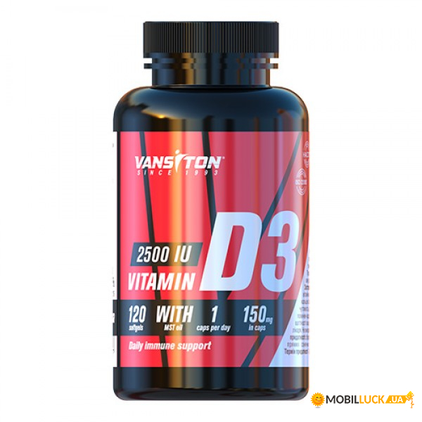   Vitamin D3 2500 IU 120  