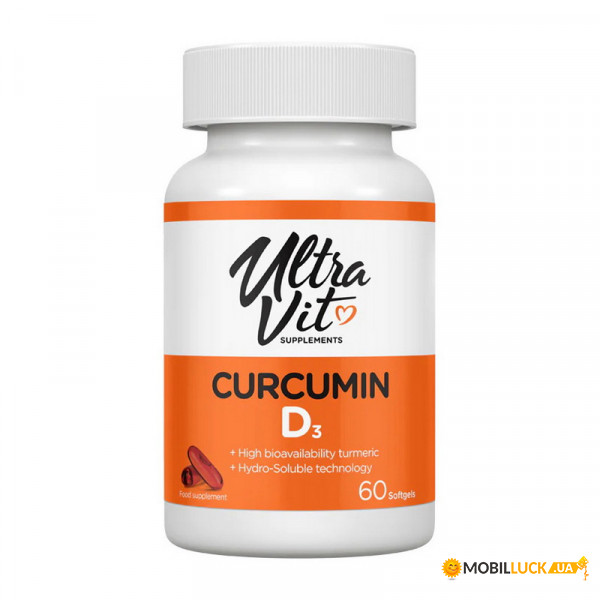  VP Lab Curcumin D3 60 sgels