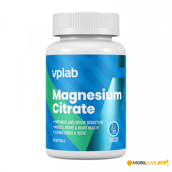  VP Lab Magnesium Citrate 90 sgels