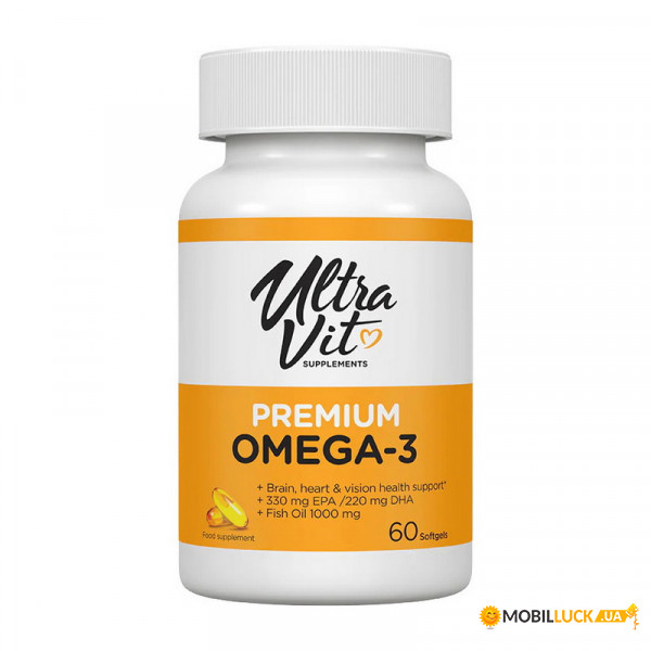  VP Lab Premium Omega-3 60 sgels