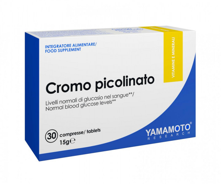 ³   Yamamoto Nutrition Cromo picolinato - 30 Caplets 100-80-5537543-20