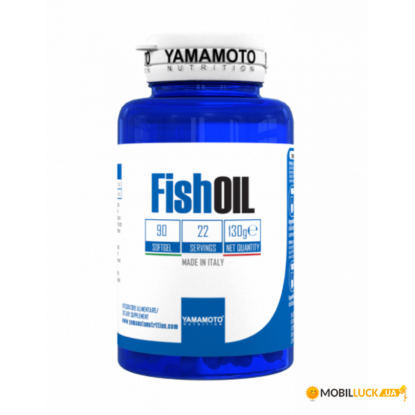   Yamamoto Nutrition Fish OIL - 90 Softgels 100-71-0620845-20