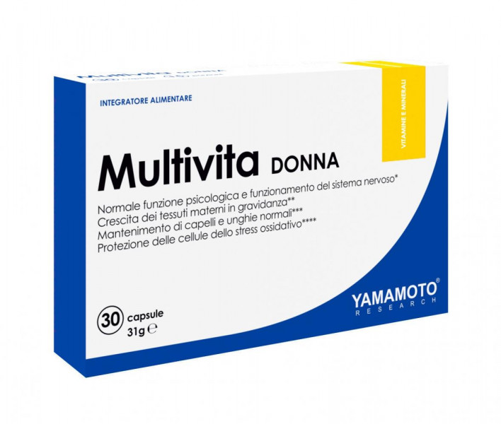 ³   Yamamoto Nutrition Multivita DONNA - 30 Capsules 100-19-3737253-20