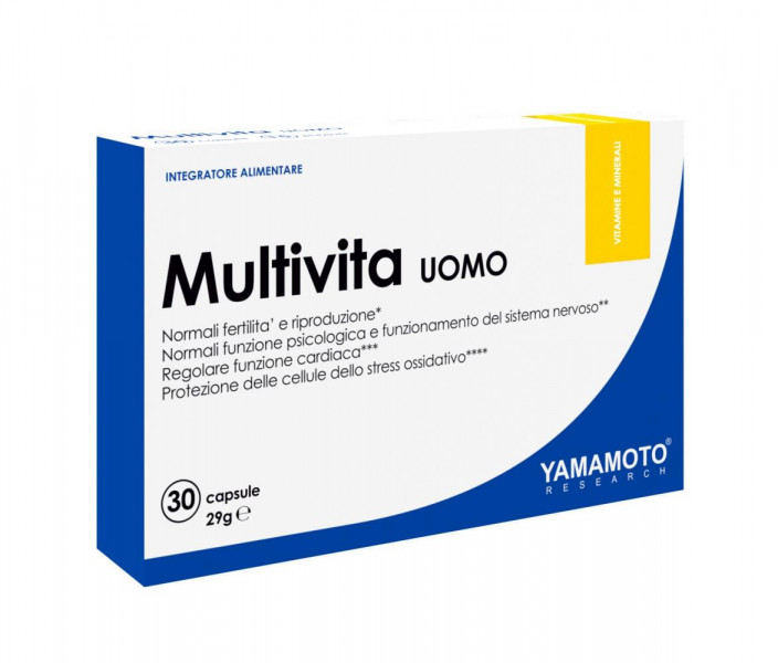 ³   Yamamoto Nutrition Multivita UOMO - 30 Capsules 100-89-6069889-20