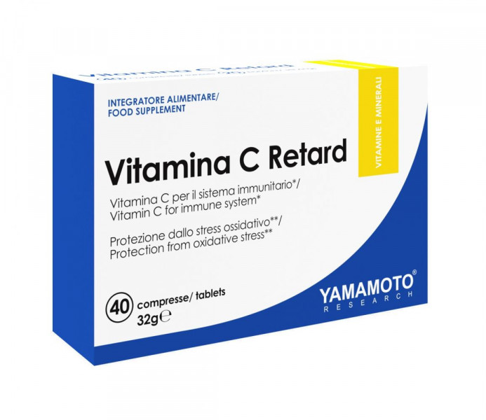    Yamamoto Nutrition Vitamina C Retard - 40 Caplets 100-11-4354935-20