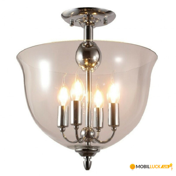 Crystal Lux Atlas Pl4 Chrome 179031