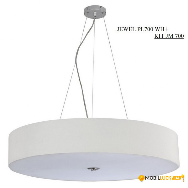 Crystal Lux Jewel Pl700 White 181472