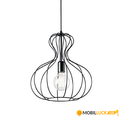 ϳ  Ideal Lux Ampolla-1 Sp1 Nero (148502)