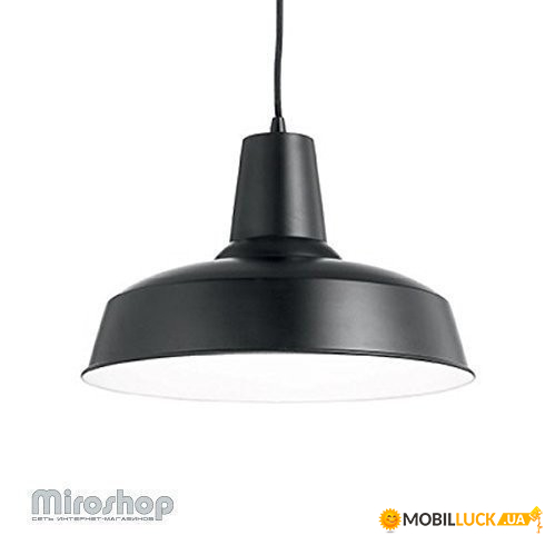 ϳ  Ideal Lux Moby Sp1 Nero (093659) 8374