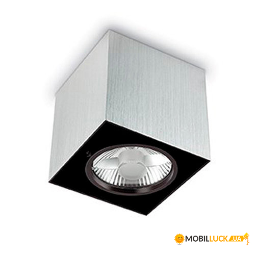   Ideal Lux Mood PL1 Small Square Alluminio