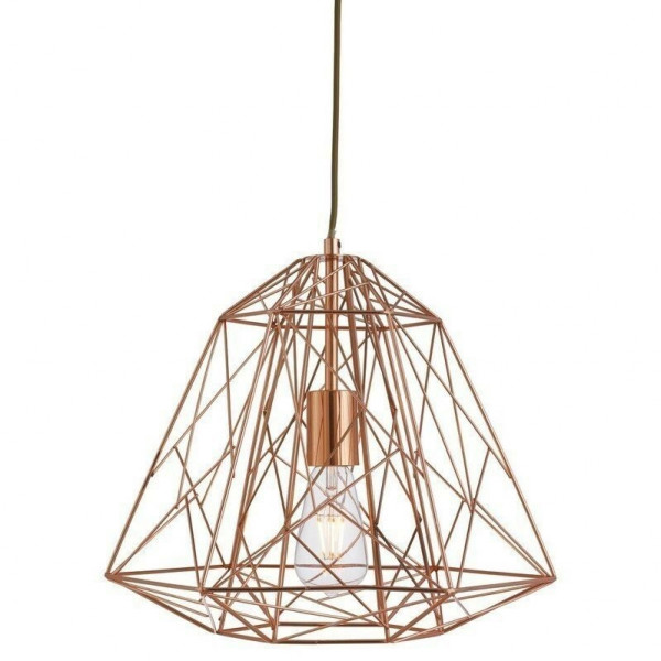   Searchlight 7271Cu Geometric Cage 15765