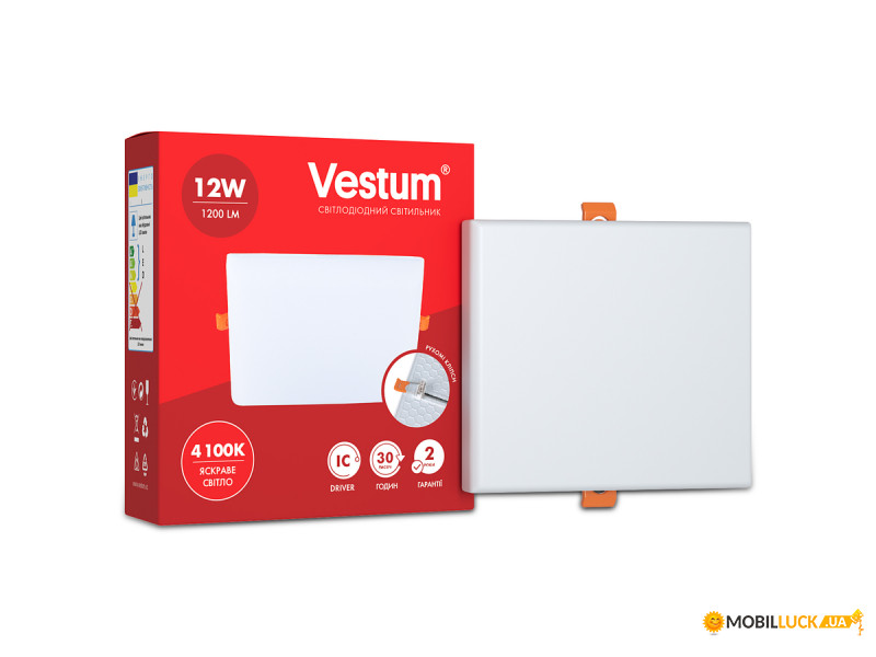  Vestum LED    12W 4100K