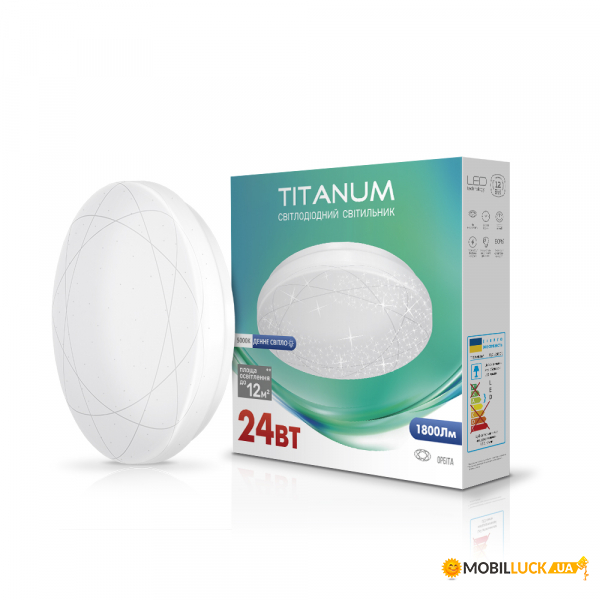 LED  - TITANUM 24W 5000K  (TLCL-245OR)