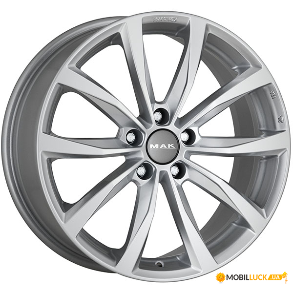  MAK 7x17 WOLF ET51 5X114,3 67,1 SILVER  F7070WFSI51FO5X