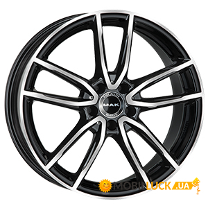  MAK 8x18 EVO ET33 5X112 66,6 BLACK MIRROR  F8080EVBM33WSX