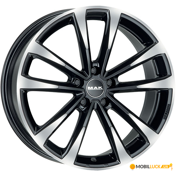  MAK 8x18 MAIN ET41 5X112 57,1 BLACK MIRROR  F8080MNBM41VW2X