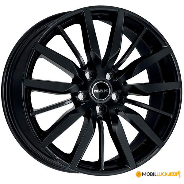  MAK 8x19 BARBURY ET40 5X114,3 76 GLOSS BLACK  F8090BYGB40FF