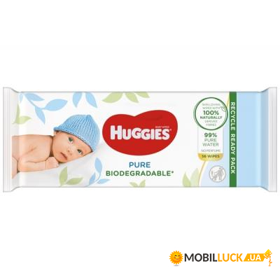   Huggies Pure Bio 56  (5029053575650)