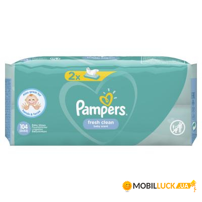   Pampers Fresh Clean 252  (8001841077703)