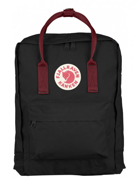  Fjallraven Kanken Black/Ox Red 			