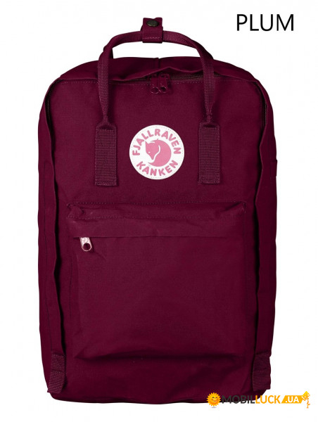  Fjallraven Kanken Laptop 17 Plum 			