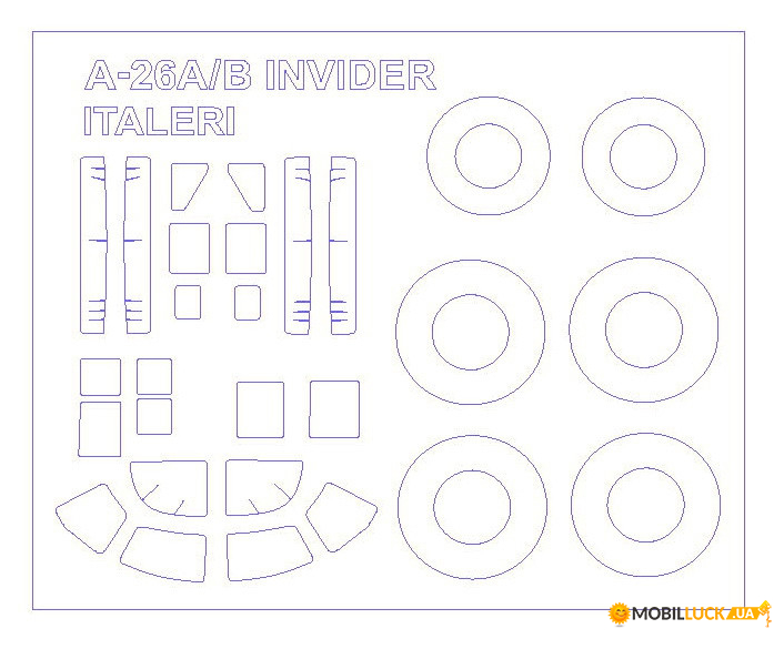     KV Models A-26A/B Invider (KVM72543)