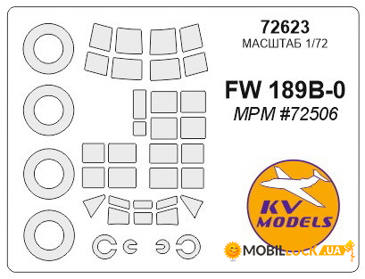  KV Models Fw-189B-0 (KVM72623)