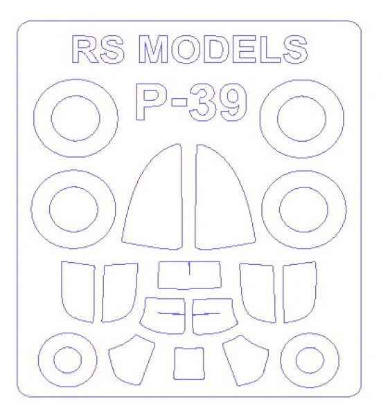  KV Models P-39 RS Models (KVM72565) 