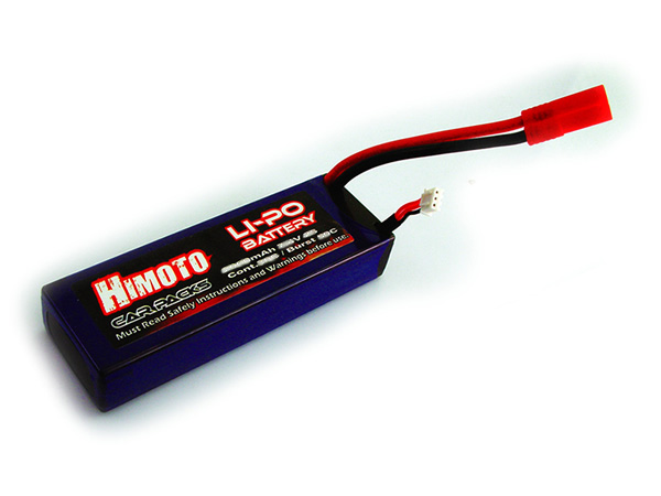  Li-Po  (11.1V 5000mAh 3S 30C) w/Banana Plug Himoto (LP5000)