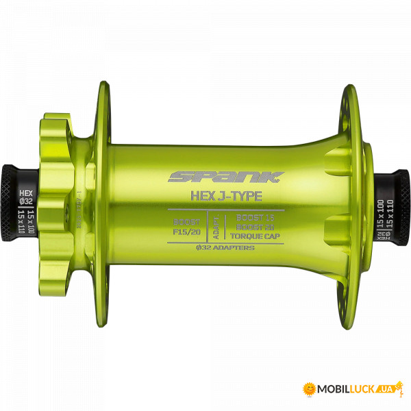   SPANK HEX J-TYPE Boost F15/20, Green (C04HJ122500ASPK)