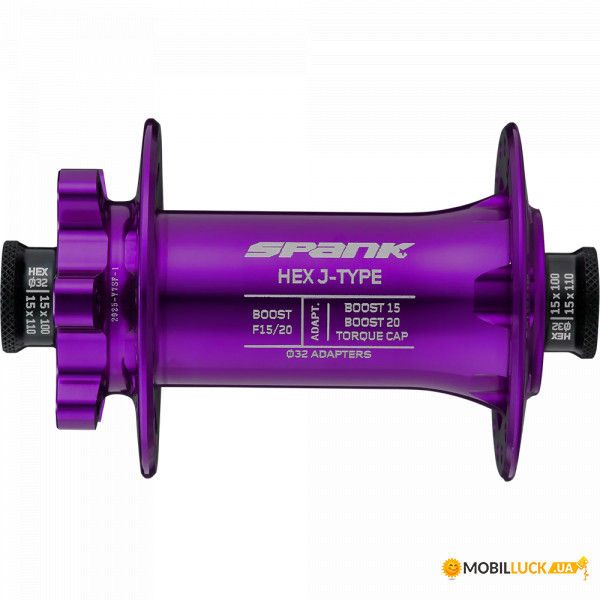   SPANK HEX J-TYPE Boost F15/20, Purple (C04HJ122700ASPK)