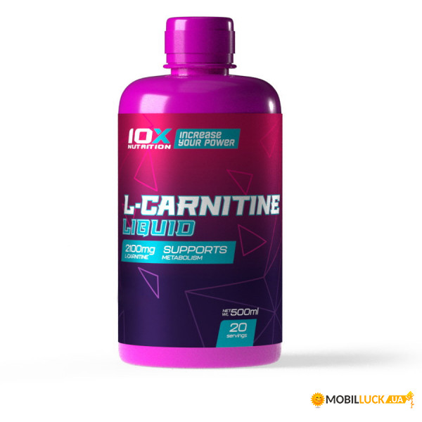  10XNutrition L-Carnitine Liquid 500  