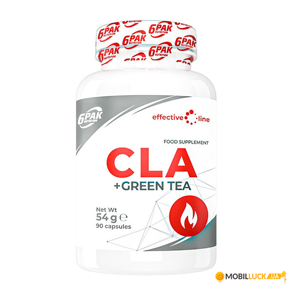  6PAK Nutrition CLA + Green Tea 90  