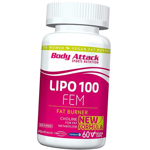    Body Attack Lipo 100 Fem 60 (02251004)