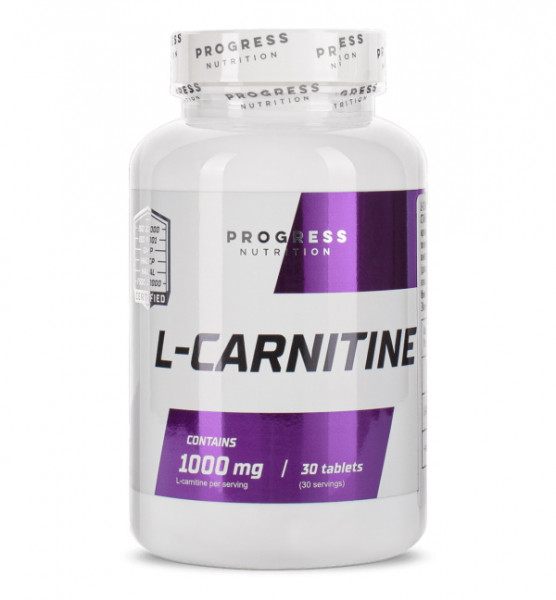  Progress Nutrition L-Carnitine 1000 mg 30 