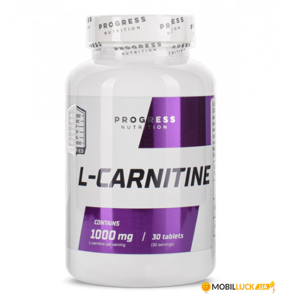  Progress Nutrition L-Carnitine 1000 mg 60 