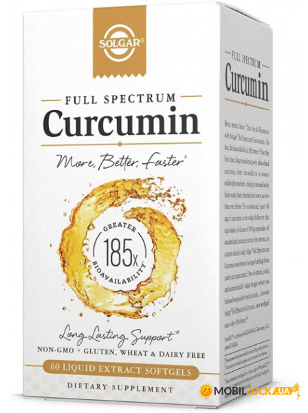  Solgar Full Spectrum Curcumin 60  (4384303553)