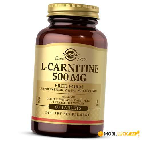  Solgar L-Carnitine 500 60  (02313006)