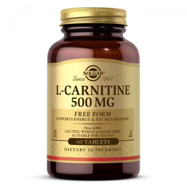  Solgar L-Carnitine 500 mg 60 