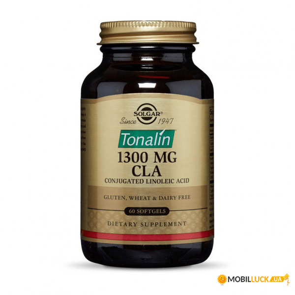    Solgar Tonalin 1300 mg CLA 60 softgels