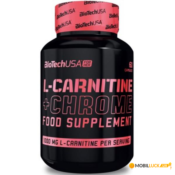 L- Biotech L-Carnitine chrome 60  100-67-1235601-20