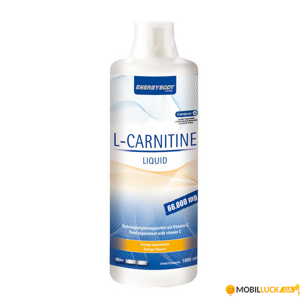  Energy Body L-Carnitine Liquid 1 L kaktusfeige