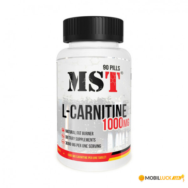  MST L-Carnitine 1000 90 pills