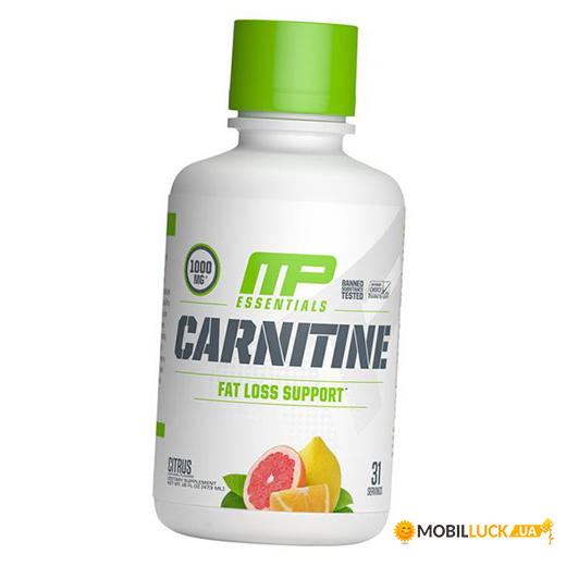  Muscle Pharm Carnitine Essentials Liquid 459  (02140003)