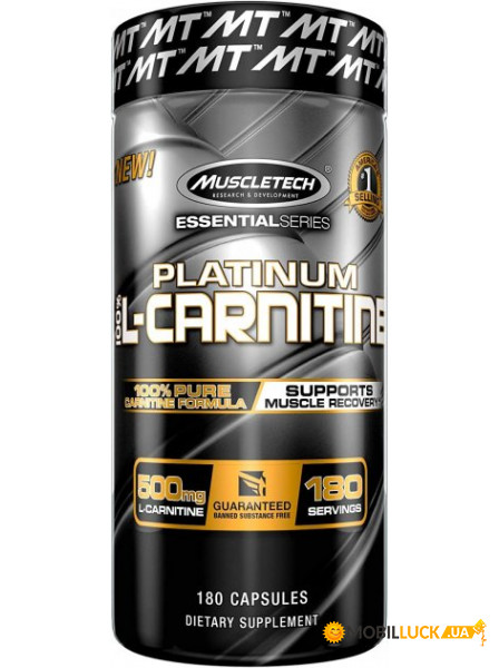  Muscletech Platinum L-Carnitine 180  (4384304692)  